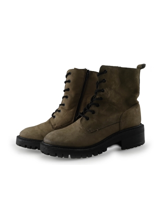 Manfield Schnürstiefel Beige 289504