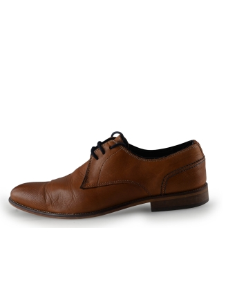 Manfield Elegante Schuhe Cognac 289511