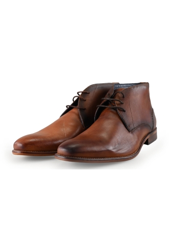 Manfield Schnürschuhe Cognac 289673