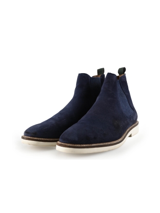 Manfield Chelsea boots Blau 289678