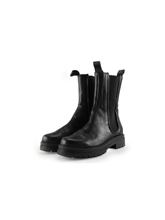 Manfield Chelsea boots Schwarz 289688