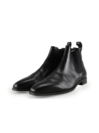 Manfield Chelsea boots Schwarz 289719