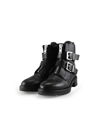 Manfield Chelsea boots Schwarz 289854