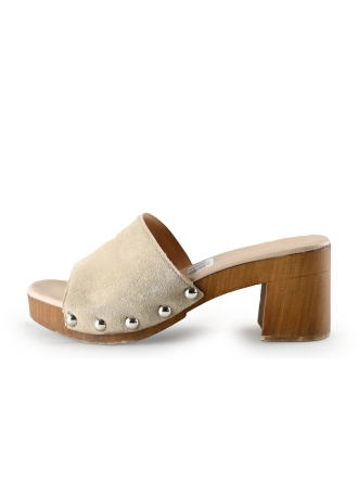 Sacha Mules Pantoletten Beige 289929
