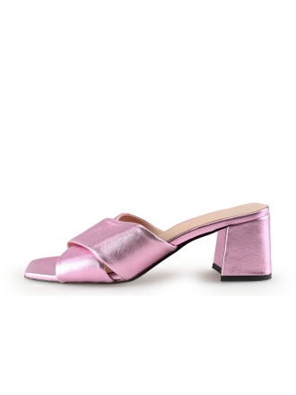 Manfield Mules Pantoletten Rosa 289992