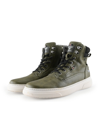 Mustang Schnürschuhe Grün 290241