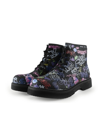Marikelly Schnürstiefel Schwarz 290281