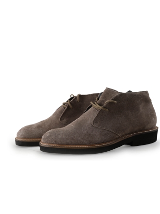 Manfield Schnürstiefel Beige 290330