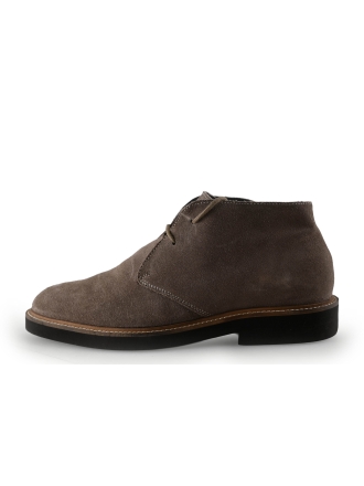 Manfield Schnürstiefel Beige 290423