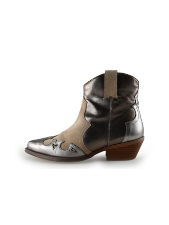 Manfield Cowboystiefel Silber 290450
