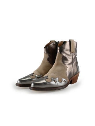 Manfield Cowboystiefel Silber 290450