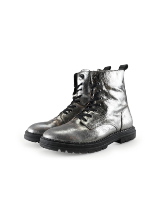 Nelson Schnürstiefel Silber 290613