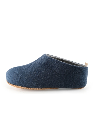 Manfield Hausschuhe Blau 290618