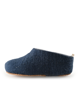 Manfield Hausschuhe Blau 290620
