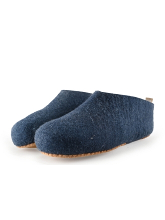 Manfield Hausschuhe Blau 290620