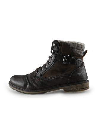 Mustang Schnürstiefel Braun 290736