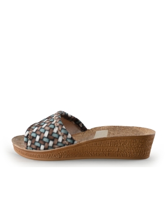 Inblu Mules Pantoletten Braun 290740