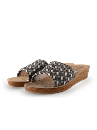 Inblu Mules Pantoletten Braun 290740