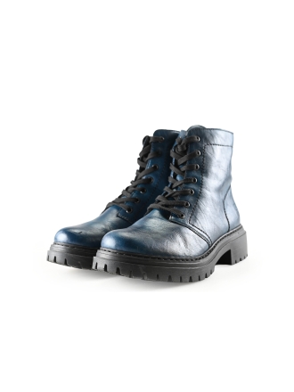 Rieker Bikerstiefel Blau 290949