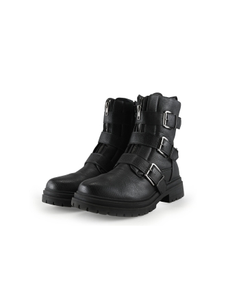 DSTRCT Bikerstiefel Schwarz 291165