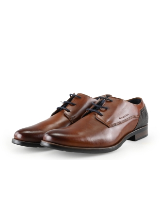 Bugatti Schnürschuhe Cognac 291226
