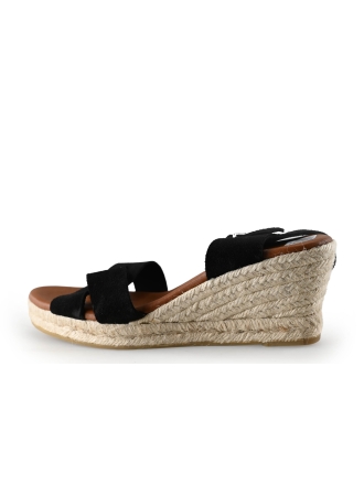 Manfield Keilschuhe Schwarz 291494