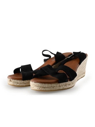 Manfield Keilschuhe Schwarz 291494