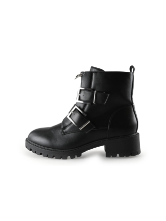 Manfield Bikerstiefel Schwarz 291602