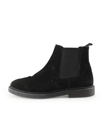 Manfield Chelsea boots Schwarz 291780