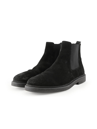 Manfield Chelsea boots Schwarz 291780