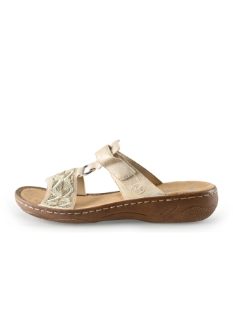 Rieker Mules Pantoletten Gold 291904