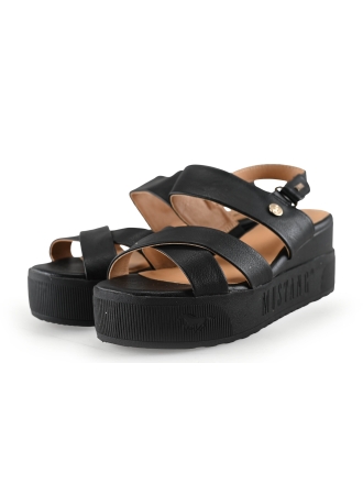 Mustang Keilschuhe Schwarz 292015