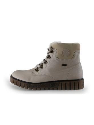 Rieker Schnürstiefel Beige 292055