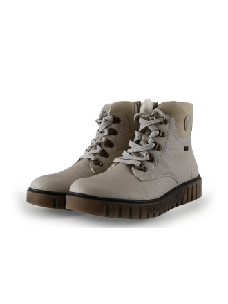 Rieker Schnürstiefel Beige 292055