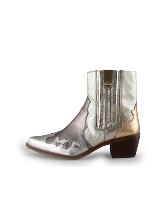 Manfield Cowboystiefel Silber 292135