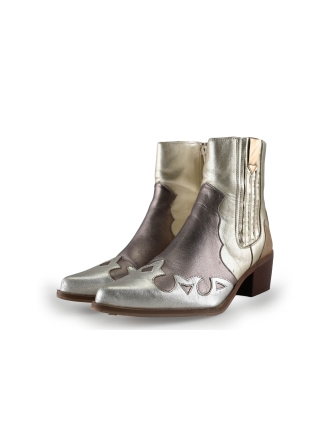 Manfield Cowboystiefel Silber 292135