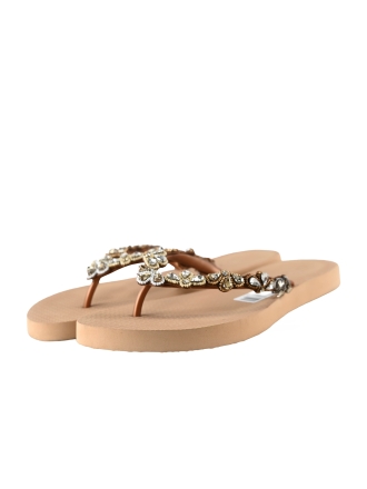 Lazamani Flip-Flops Beige 292174