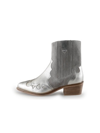 Manfield Cowboystiefel Silber 292229