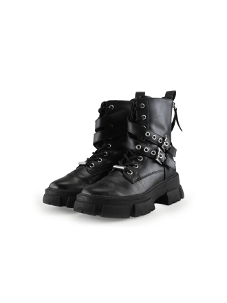 Booztlet Bikerstiefel Schwarz 292258
