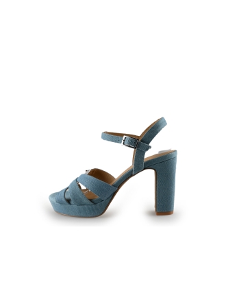 Manfield Sandalen Blau 292344