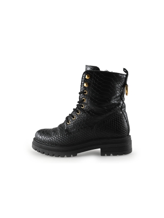 Omoda Schnürstiefel Schwarz 292406