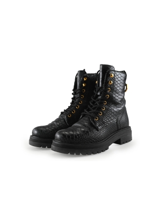Omoda Schnürstiefel Schwarz 292406