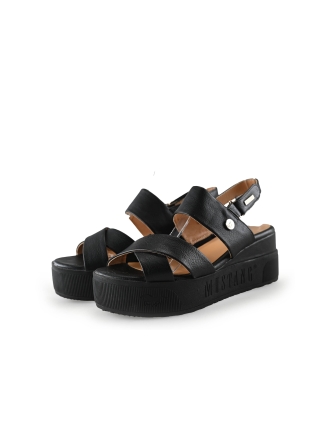 Mustang Keilschuhe Schwarz 292759