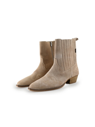 Poelman Cowboystiefel Beige 293216