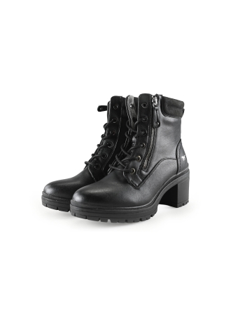 Mustang Schnürstiefel Schwarz 293228