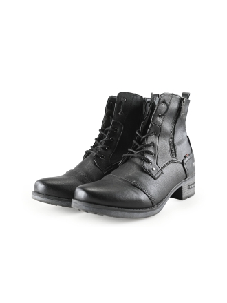 Mustang Schnürstiefel Schwarz 293232