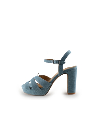 Manfield Sandalen Blau 293306