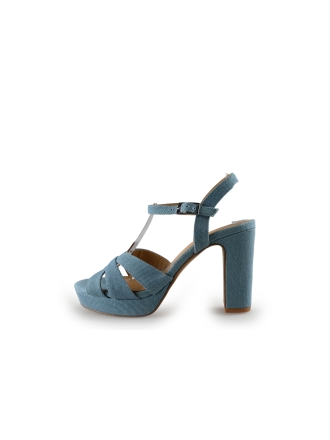 Manfield Sandalen Blau 293312