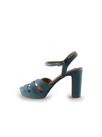 Manfield Sandalen Blau 293318