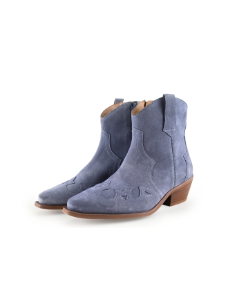 Manfield Cowboystiefel Blau 293336
